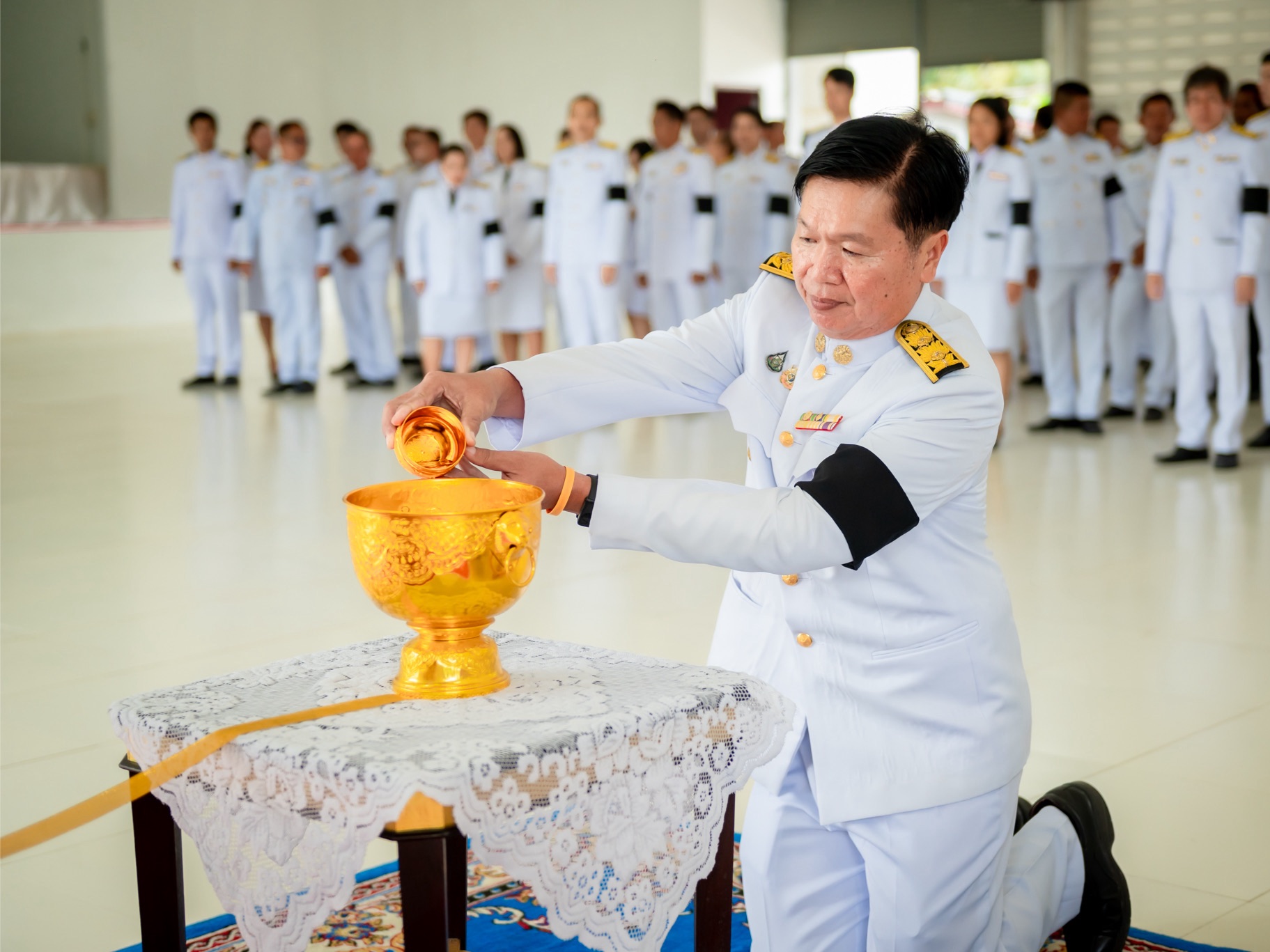 พช.ไพศาลี ร่วมพิธีถวายสักการะพระบรมศพสมเด็จพระนางเจ้าสิริกิติ์ พระบรมราชินีนาถ พระบรมราชชนนีพันปีหลวง พร้อมด้วยพิธีถวายน้ำสรง พระบรมศพ 🖤🤍